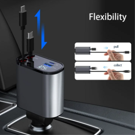 شاحن سيارة  4 في 1