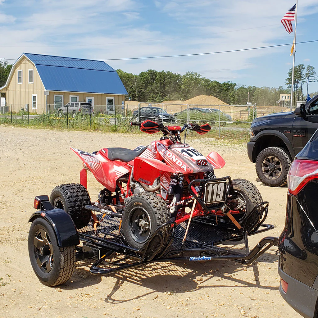 Stand-Up™ Dirt Bike Trailer, Sport Bike & Scooter Trailer