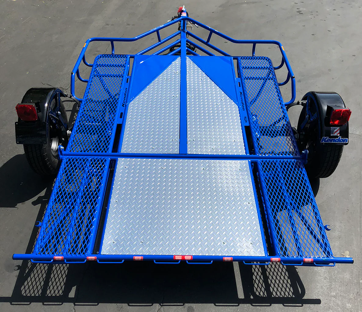 Trike and Spyder Ride-Up SRL Stand-Up Motorcycle Trailer