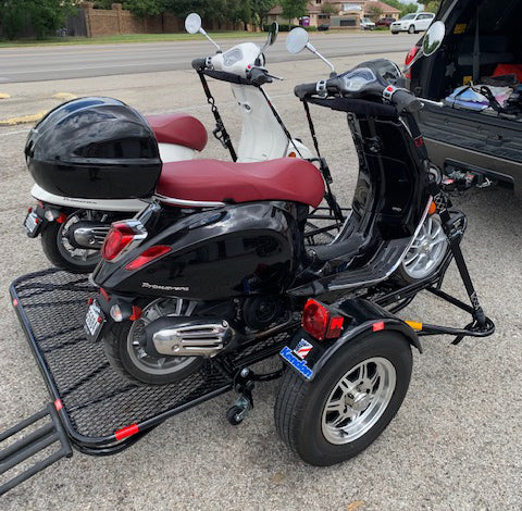 Stand-Up™ Dirt Bike Trailer, Sport Bike & Scooter Trailer