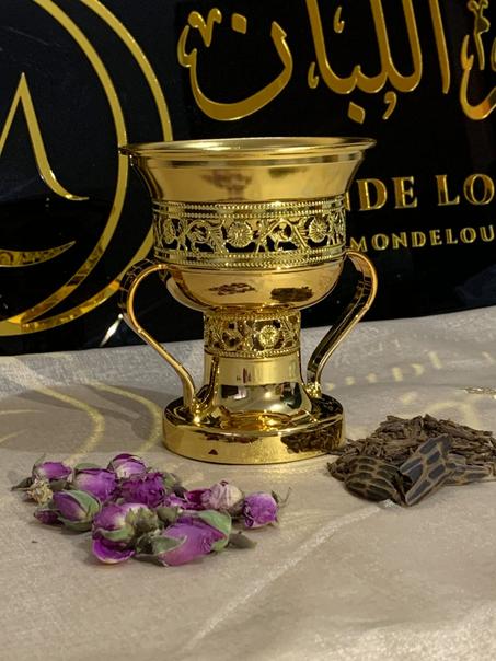 مبخرة ذهبية فاخرة