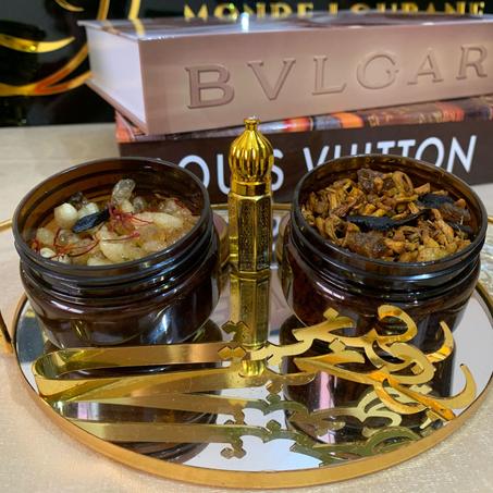 مجموعة اللبان المعتق و السرغينة البلدية بالزهر