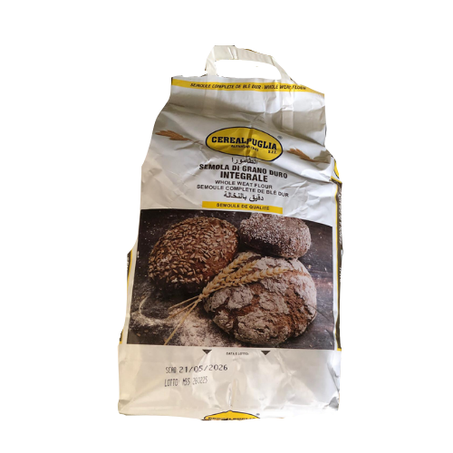 semola integrale 5kg cerealpuglia