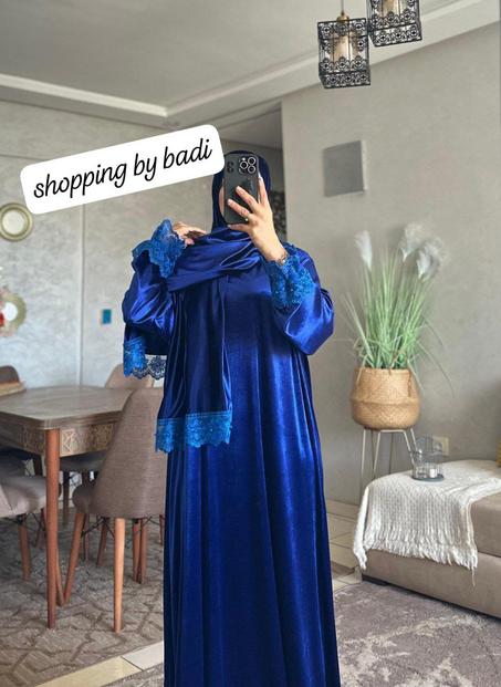 عباية الصلاة بالشال