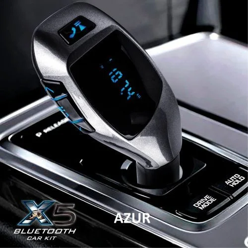 X5 Bluetooth Car Kit: استمتع بتجربة سماع موسيقى لاسلكية عالية الجودة