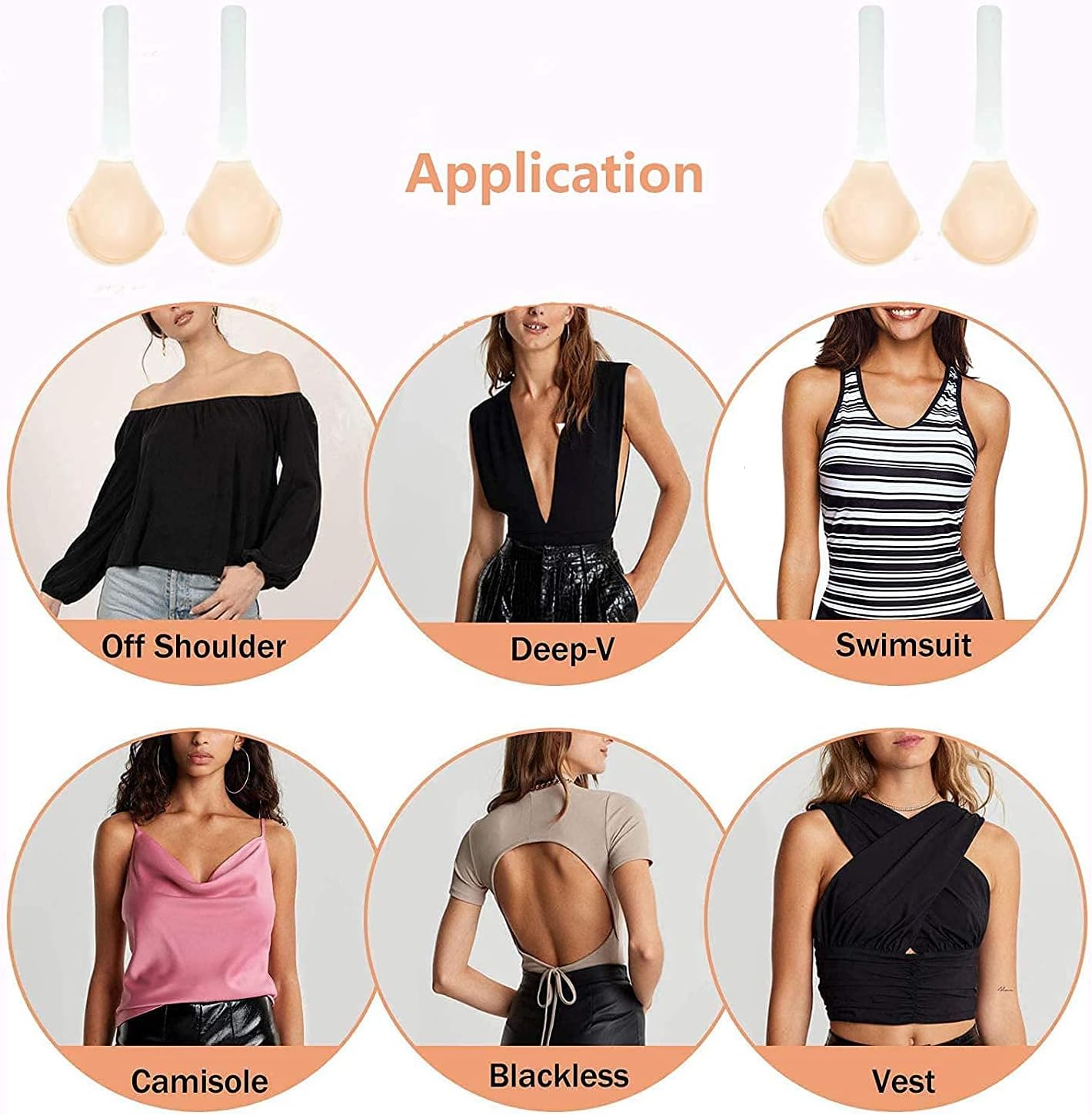 Silicone Strapless Large