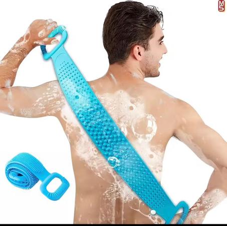 فرشاة سيليكون لتنظيف وتدليك