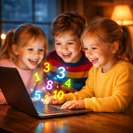 دورة الحساب الذهني UC-Math (عرض 3 أطفال)