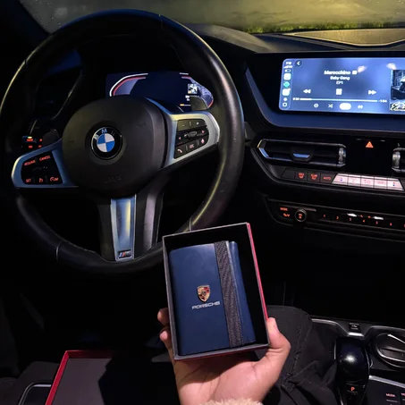 Portefeuille Cuir Prosche