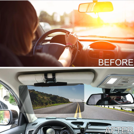 HD Visor 2 en 1 – Pare-soleil Jour & Nuit