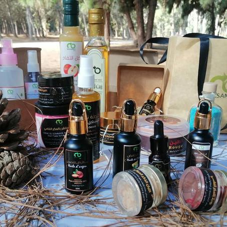 مواد طبيعية تجميلية