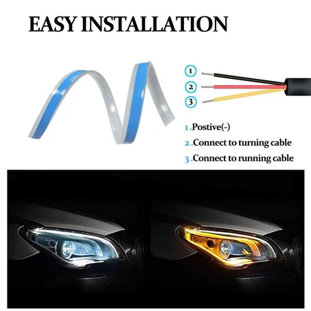 Led double fonction led light + clignotant