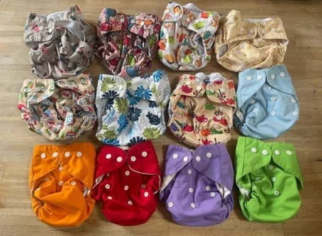 Couche Lavables pour bébé taille standard ( 3 piéces )