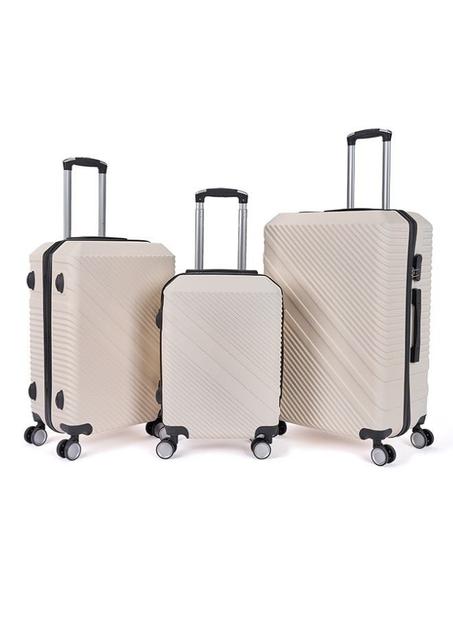 طقم شنط سفر مكون من 3 حقائب أمتعة