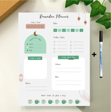 Ramadan Planner (+Feutre gratuit)