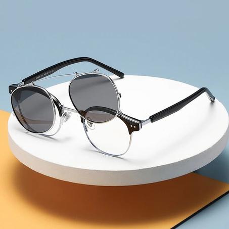 lunettes de soleil polarisées à double faisceau