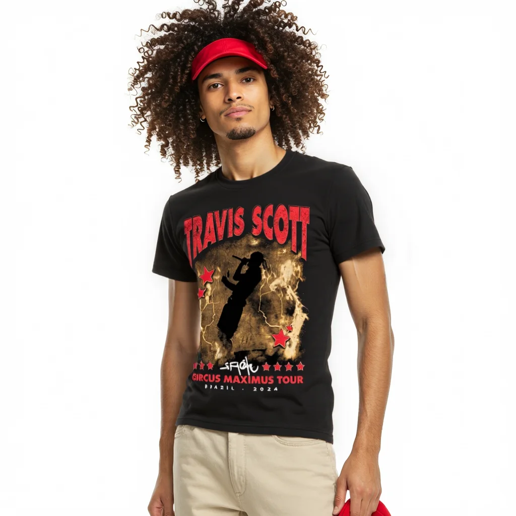 TRAVIS SCOTT FACE TSHIRT