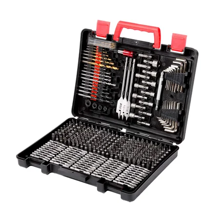 KingTool Kit de accesorios de perforación y conducción (juego de 318 destornilladores y brocas KingTool)