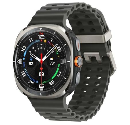 سامسونج ساعة جالكسي الترا 47 ملم ال تي اي الذكية مع نقاط الطاقة ونصائح الصحة وتتبع معدل ضربات القلب ومراقبة النوم وتتبع اللياقة البدنية ونظام تحديد المواقع 2024، فضي تيتانيوم [اصدار امريكي، ض