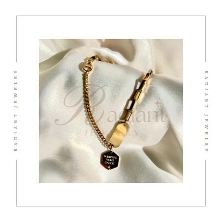 COLLIER CHAÎNES MAILLES