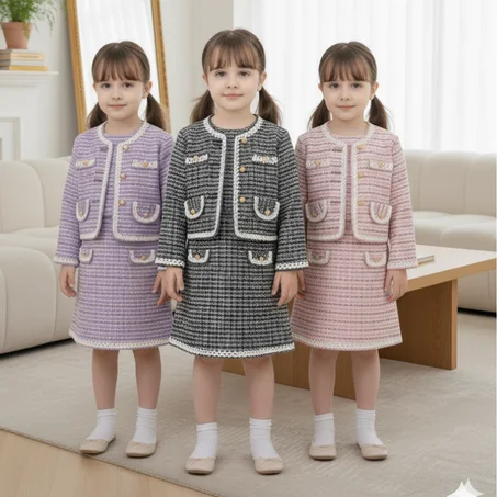 اونسومبل 2 قطع   فستان + سترة