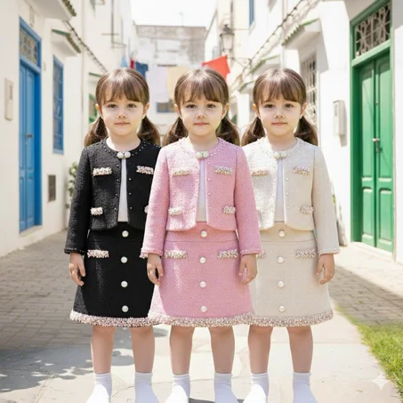 ensemble 3 pieces fille