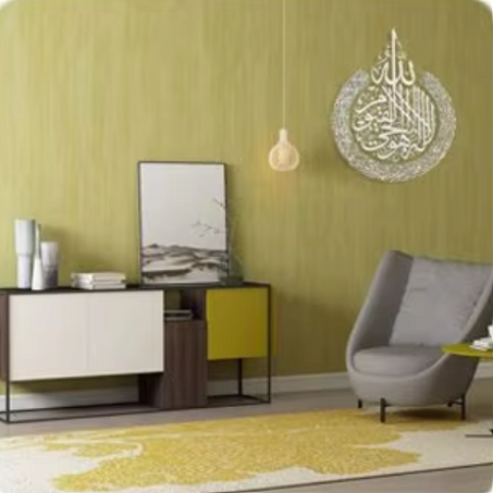فن جداري إسلامي لديكور المنزل ، آية الكرسي ، إطار أكريليك ، هدايا زفاف إسلامية ، خط عربي ، هدايا رمضان