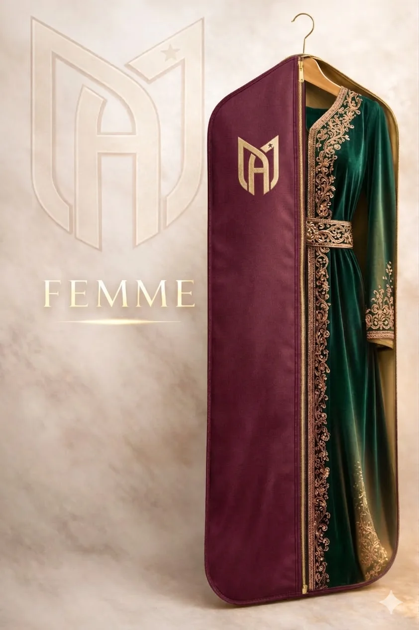 Housse de Protection Haute Couture – Écrin Prestige pour Robes & Manteaux