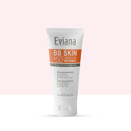 Crème solaire invisible anti-taches