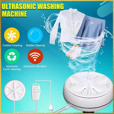 🔥✳️أصغرغسالة للملابس و الصحون المتنقلة Turbine Wash✳️🔥