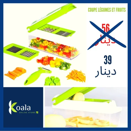 Coupe Légumes et Fruits Multifonction