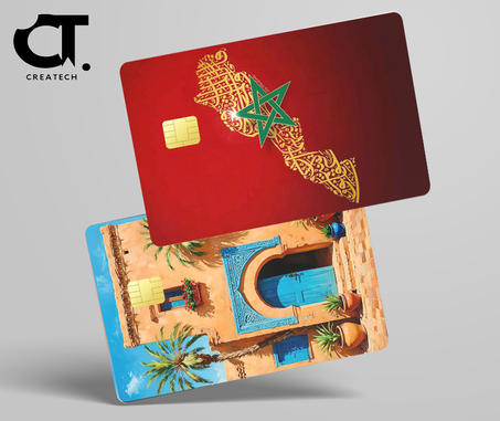 carte bancaire Style morocco