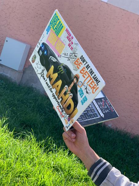 ملصق حماية جهاز الحاسوب بأفكارك الخاصة