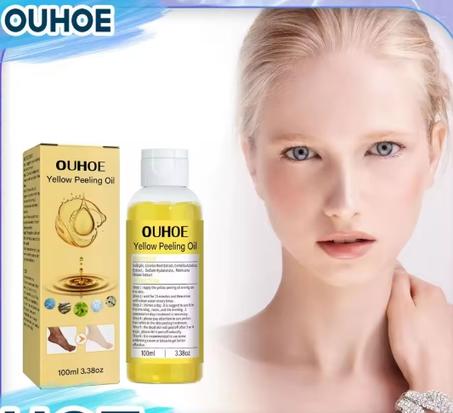 زيت تقشير اصفر زيت تقشير للبشرة الداكنة زيت تقشير قوي