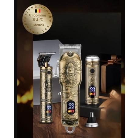 لوازم الحلاقة الثلاثة المدمجة