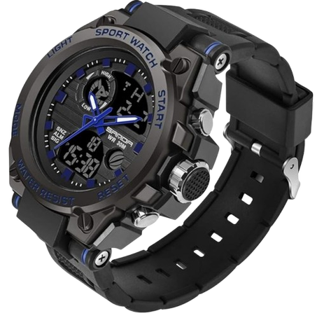 ساعات رياضية للرجال مقاومة للماء