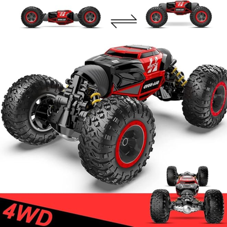 Voiture de cascade tout-terrain télécommandée double face