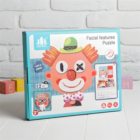 Facial features puzzle
