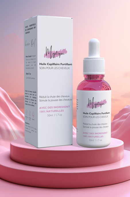 MYSTIQUE Huile de cheveux naturelles 100% Femmes