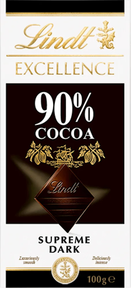 Lindt EXCELLENCE 90% Cocoa 100g - OULLAY MARKET