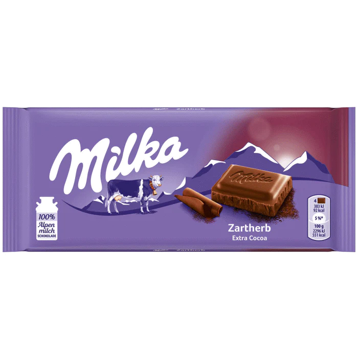 MILKA EXTRA COCOA 100 g - OULLAY MARKET