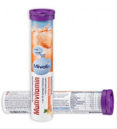 Mivolis Multivitamine Comprimés effervescents - OULLAY MARKET
