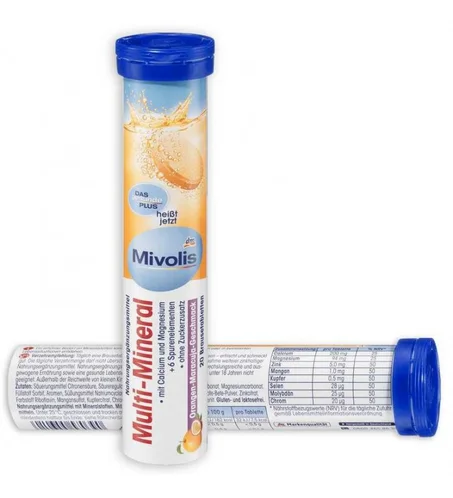 Mivolis Multi-Mineral comprimés effervescents - OULLAY MARKET