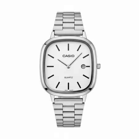 Casio Classique Carrée Acier (Quartz)