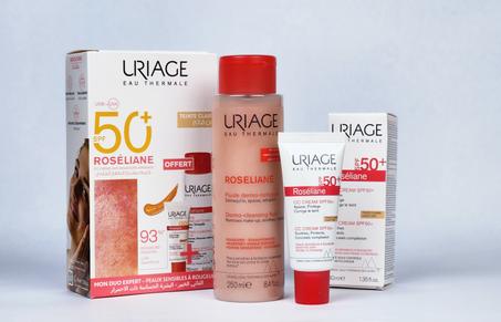 🧴 Uriage Coffret Roseliane – CC Cream SPF50+ + Dermo-Nettoyant 250ml
