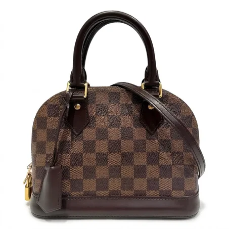 Sac Alma BB Louis Vuitton en Toile Damier Ébène
