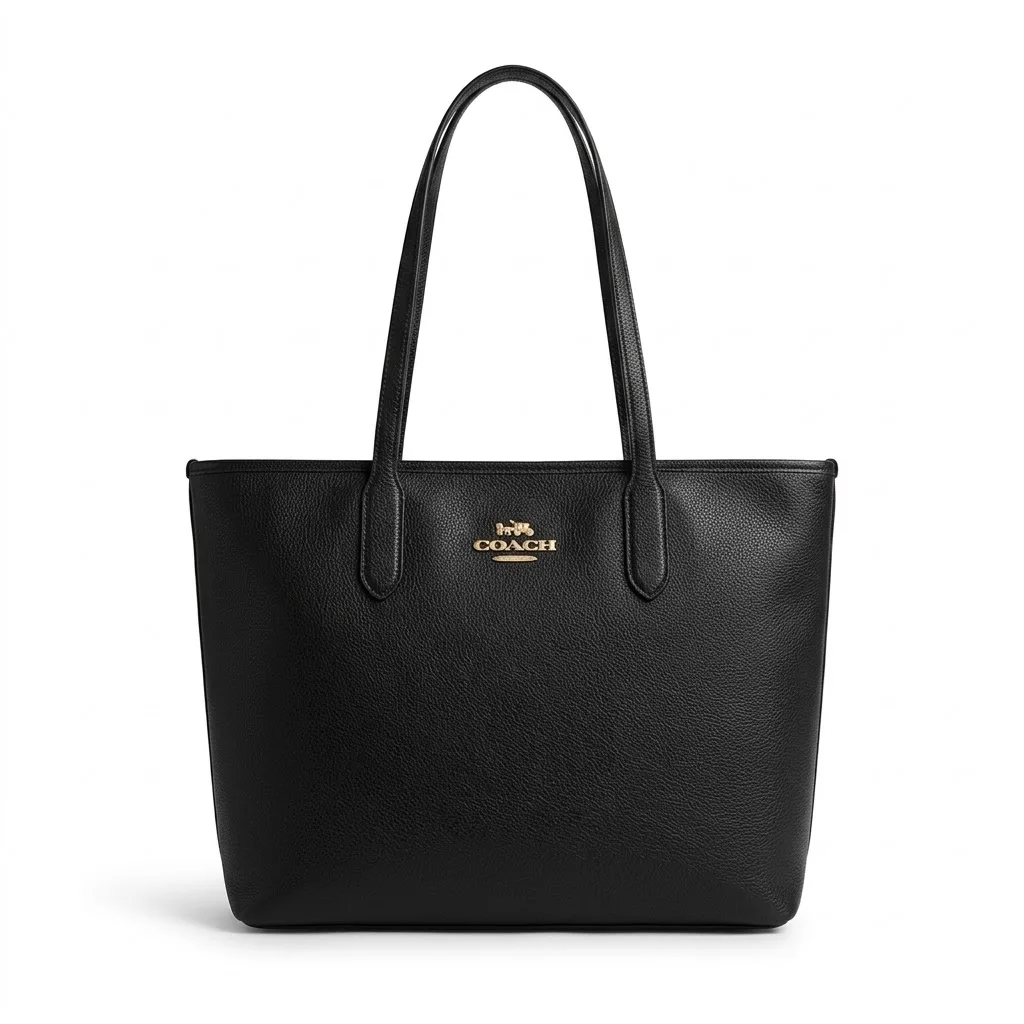 Cabas City Coach en  Noir