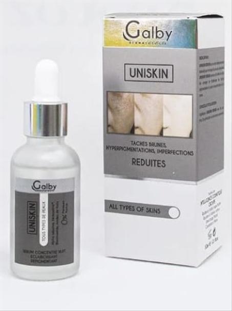 سيروم لتوحيد لون البشرة والتقليل من التصبغات والشوائب.