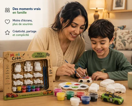 Pack voitures Mini Créa