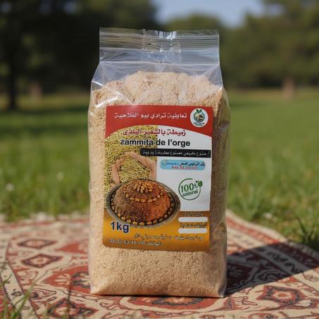 زميطة بالشعير البلدي